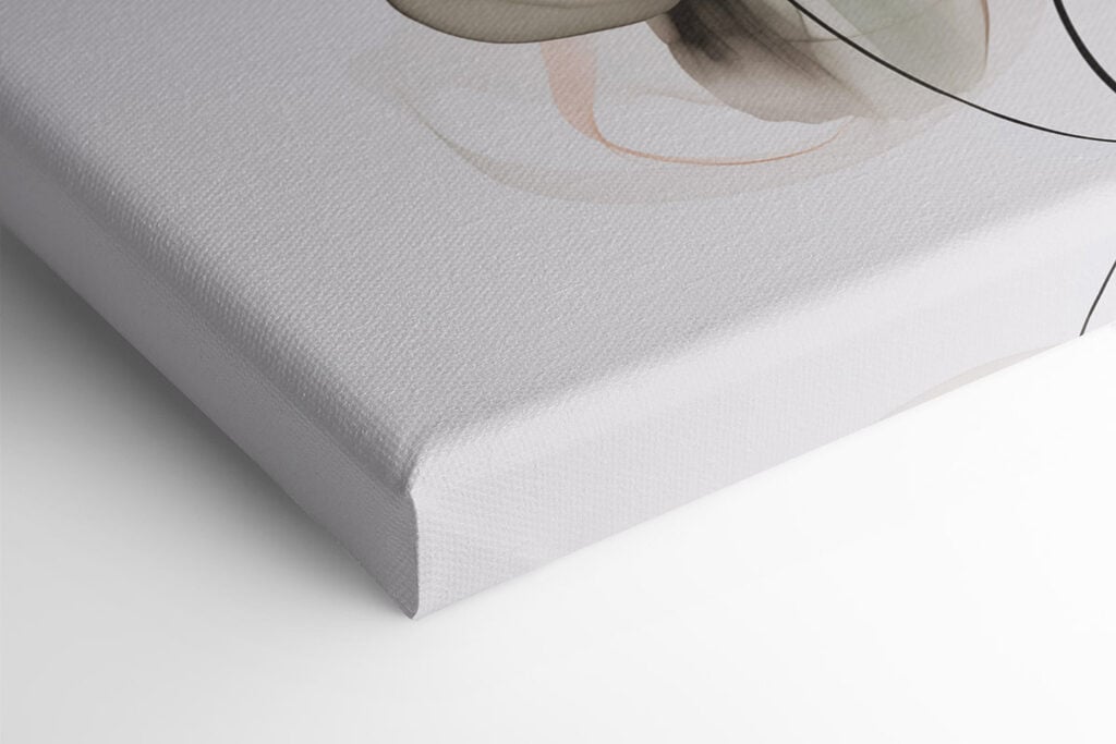 Fluid shapes in soft hues