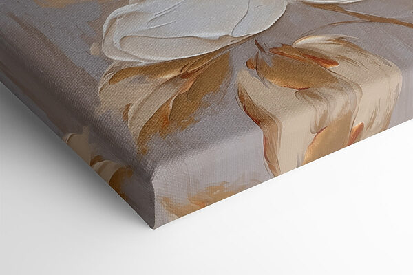 Blooming flowers in soft tones