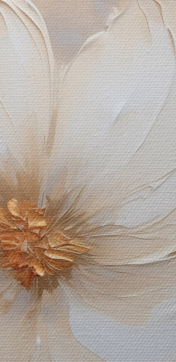 Blooming flowers in soft tones