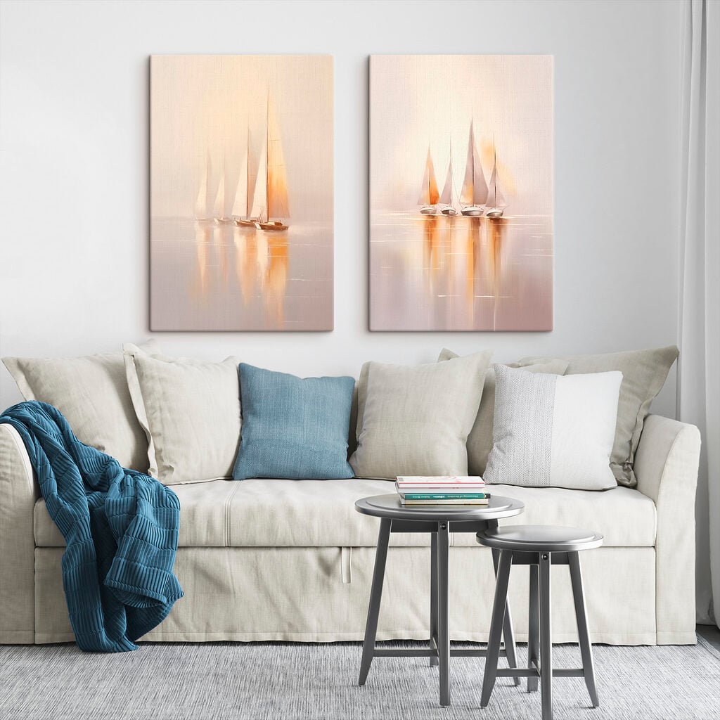 Group of sailboats on water