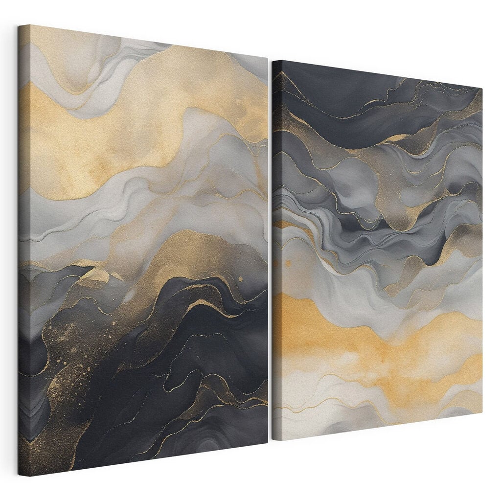 Sculpted hues of flowing elegance