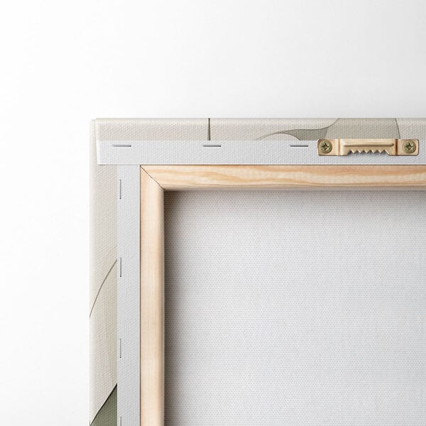 Abstract shapes in gentle colors