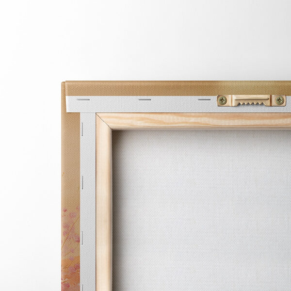 Two images of a mountain and a lake