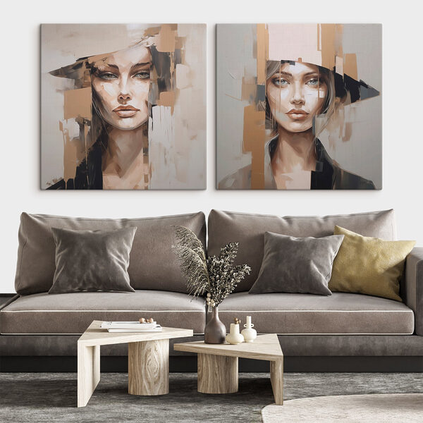 Painting of a woman