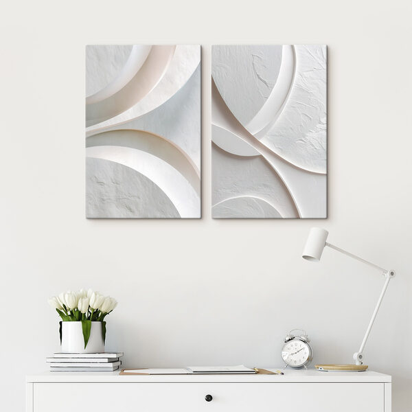 Soft curves and subtle shadows unite
