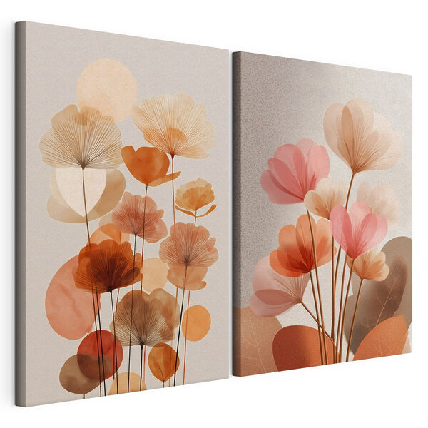 Soft hues in blooming harmony