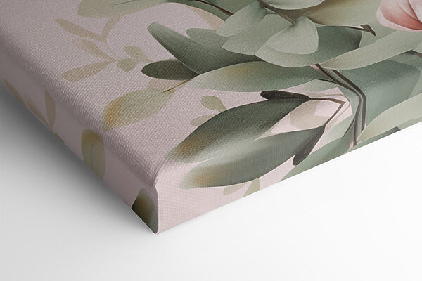 Delicate blooms in soft hues