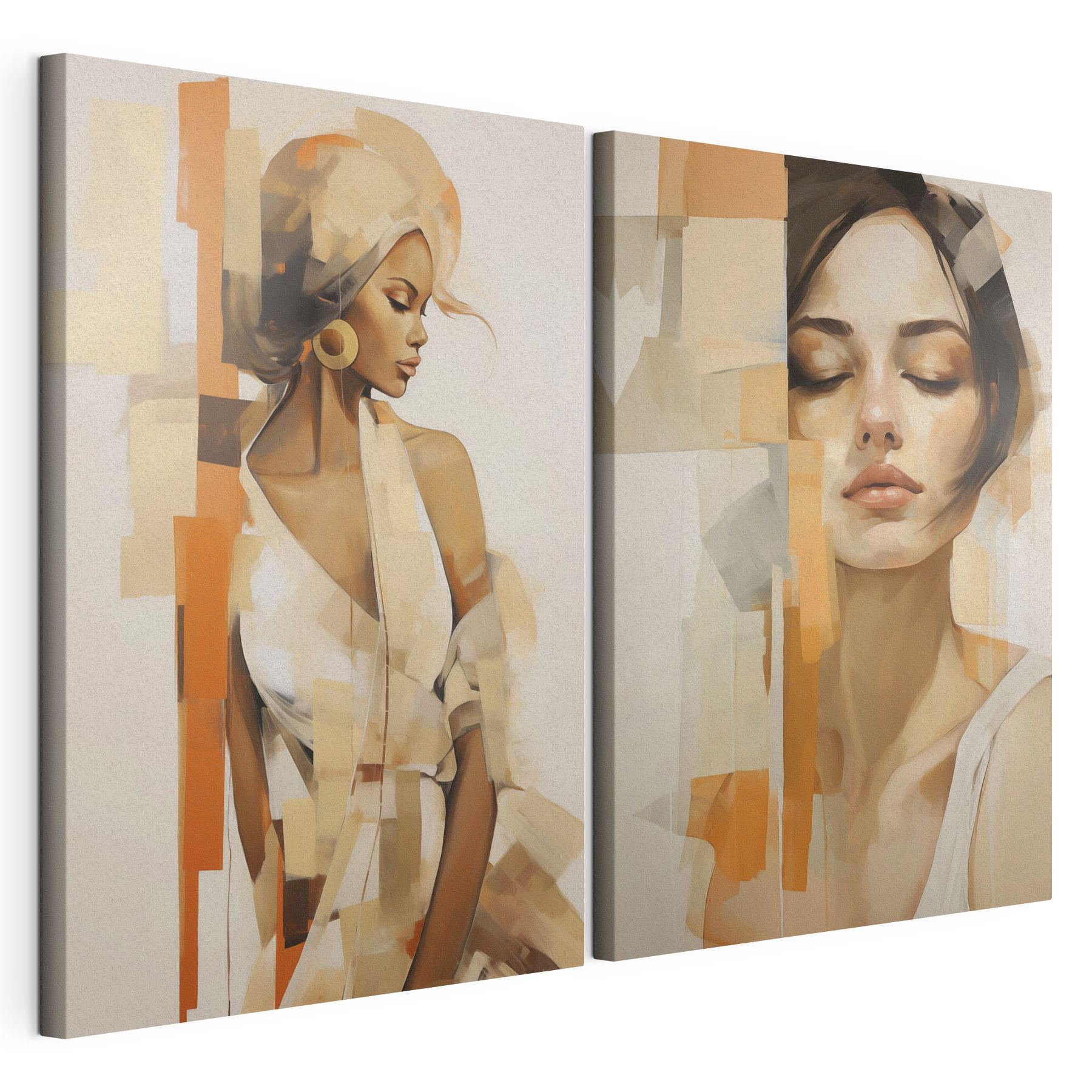 Collage of a woman