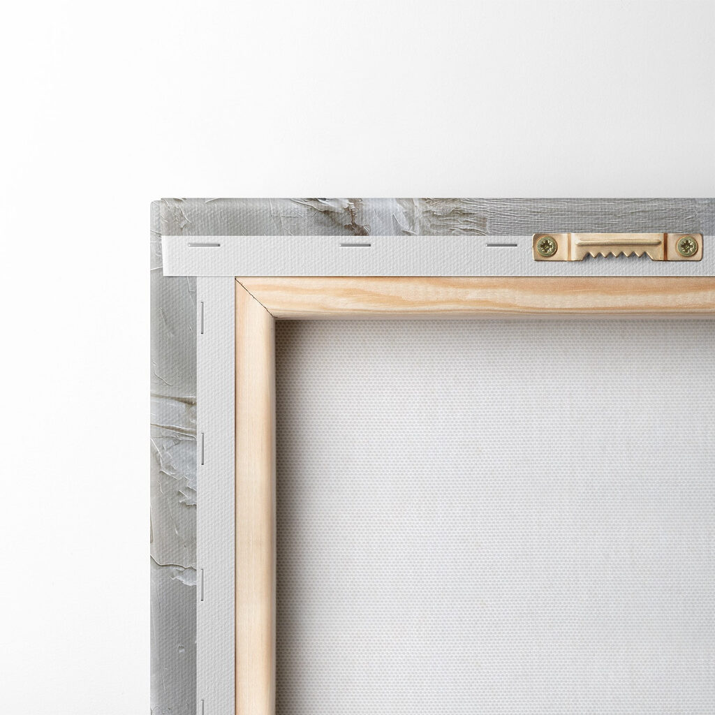 Soft tones and flowing textures blend