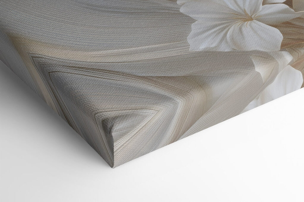 Elegant floral design in soft tones