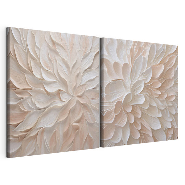 Soft petals in pastel hues