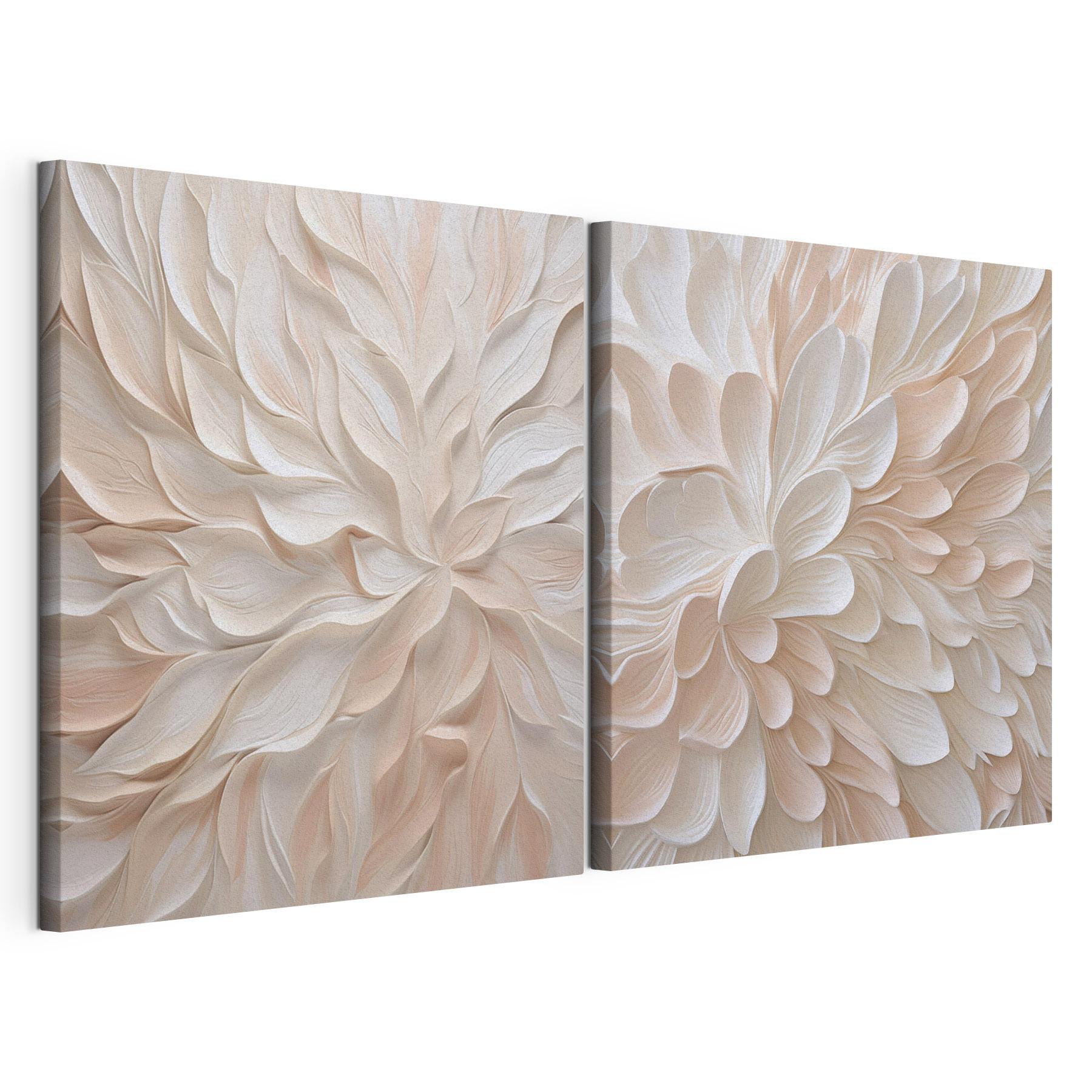 Soft petals in pastel hues