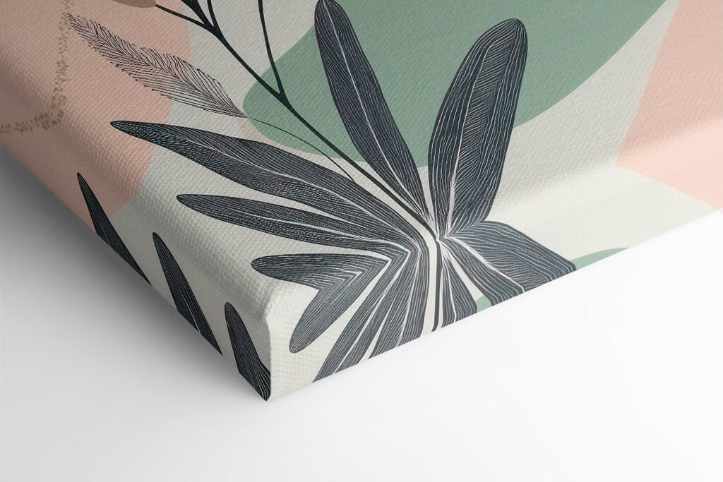 Two images of plants