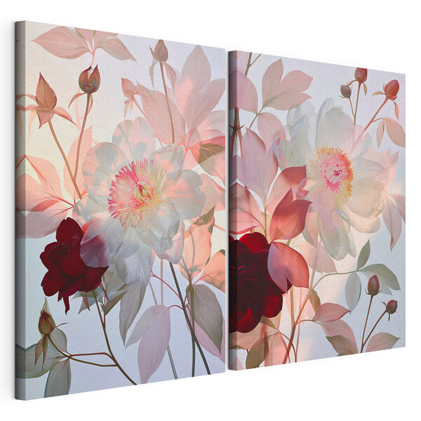 Soft blooms in delicate hues