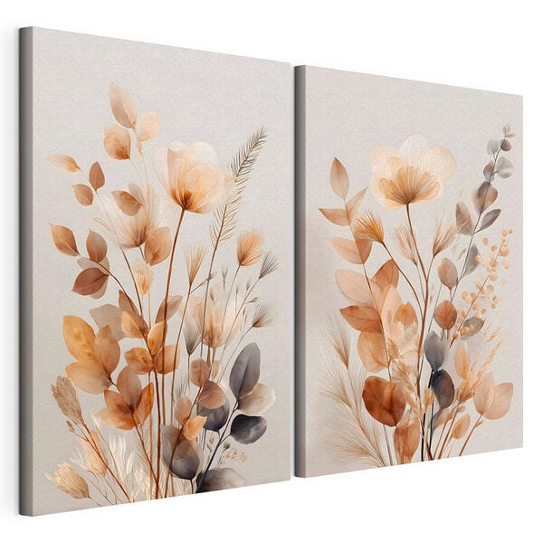 Elegant floral composition in soft tones