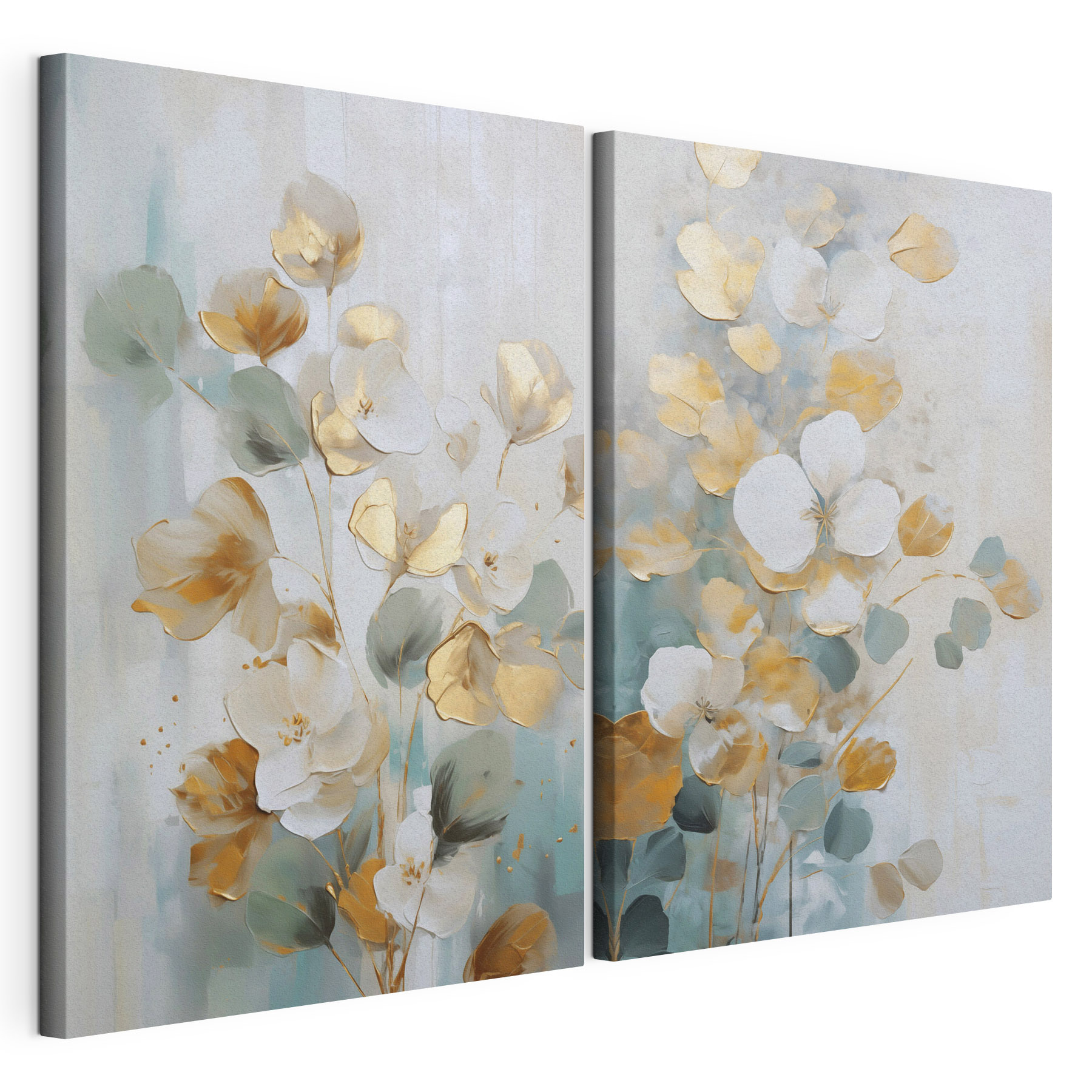 - Elegant floral composition with soft hues