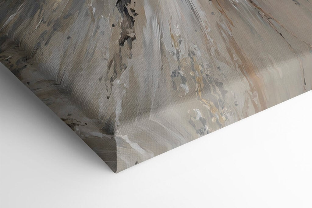 Dynamic burst of earthy tones