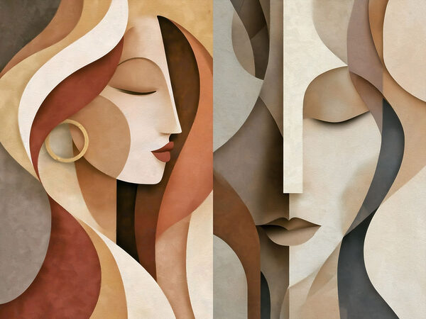 Artistic representation of feminine beauty