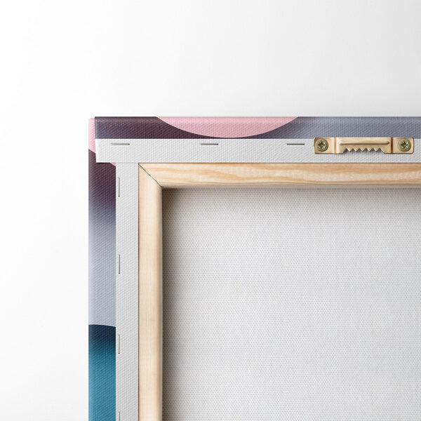 Collage of different colored shapes