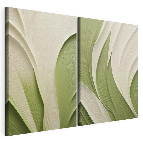 Flowing lines in soft colors