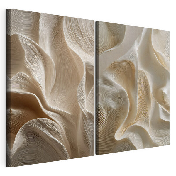 Flowing patterns in soft hues
