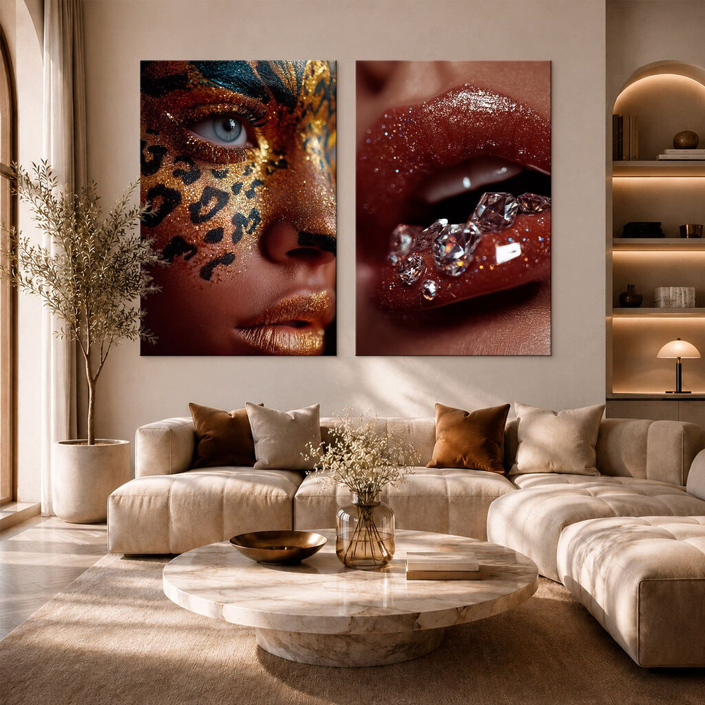 Bold beauty with playful artistry