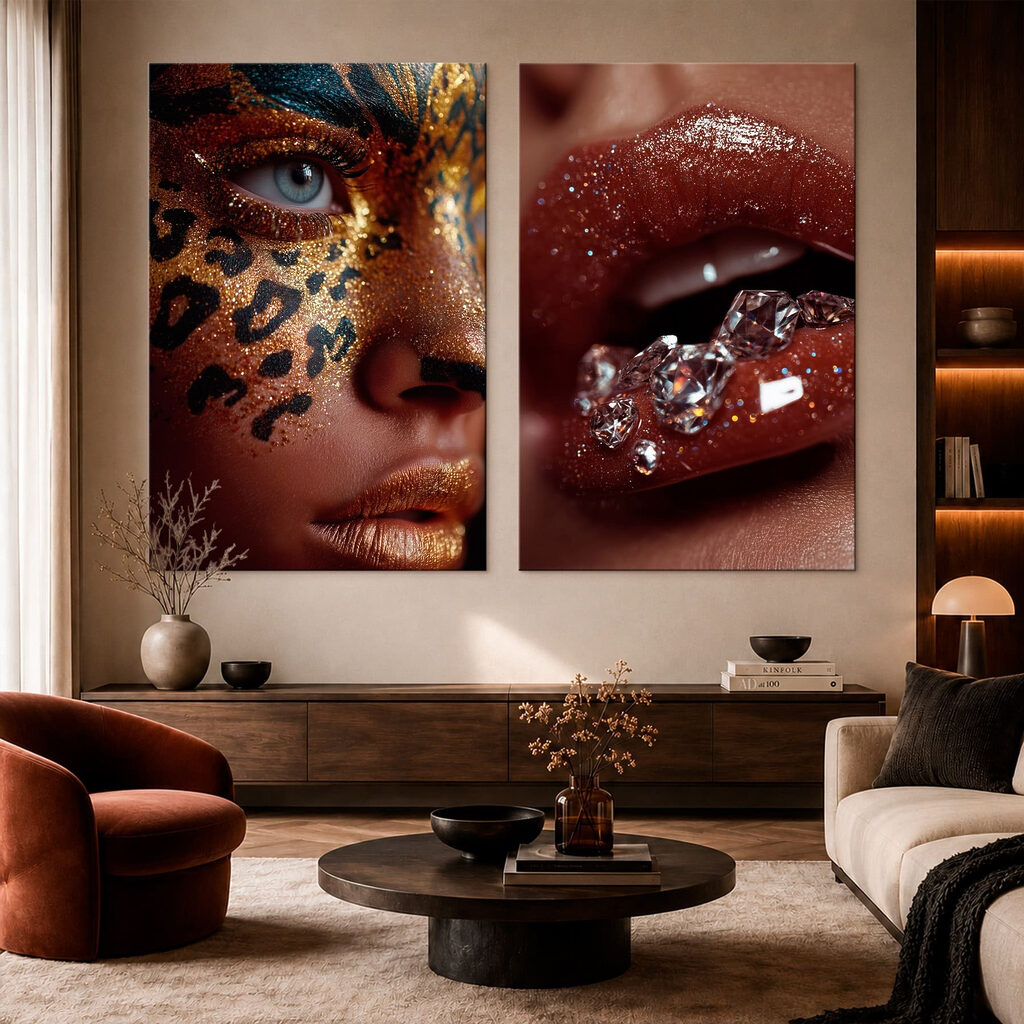 Bold beauty with playful artistry