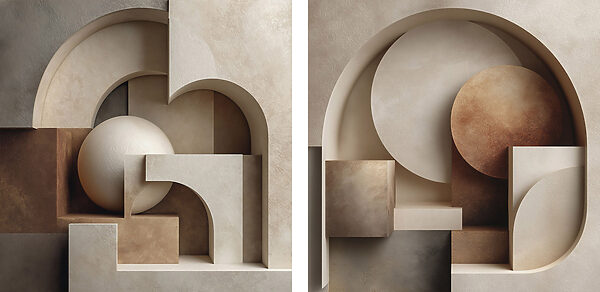 Collage of a couple of objects