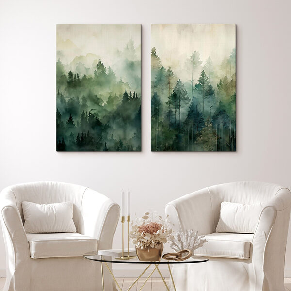 Comparison of a forest