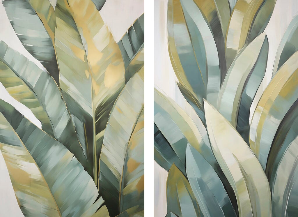 Painting of leaves