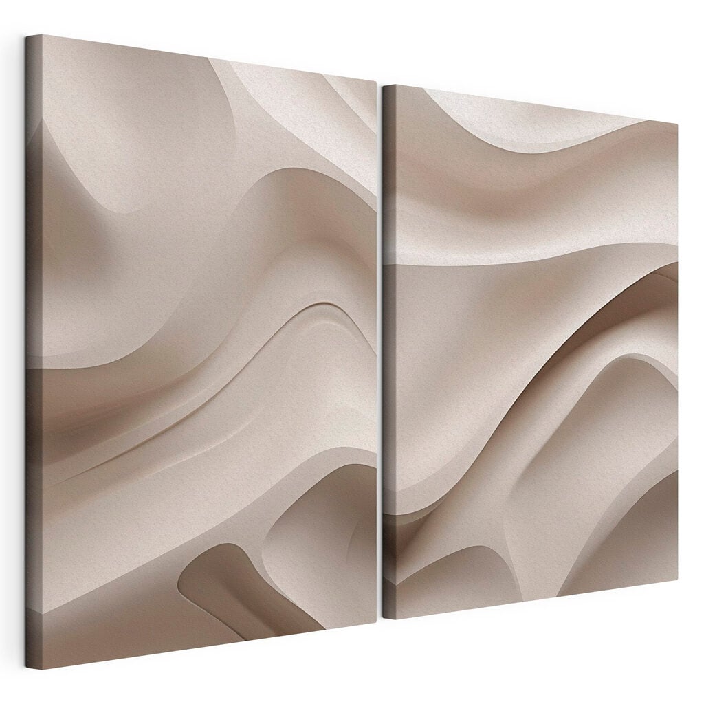 Soft curves in neutral tones