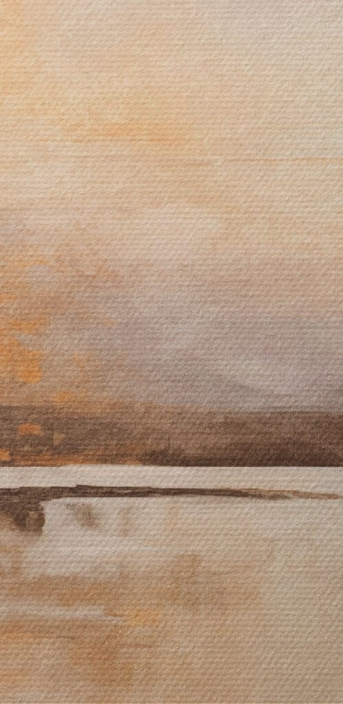 Painting of a lake