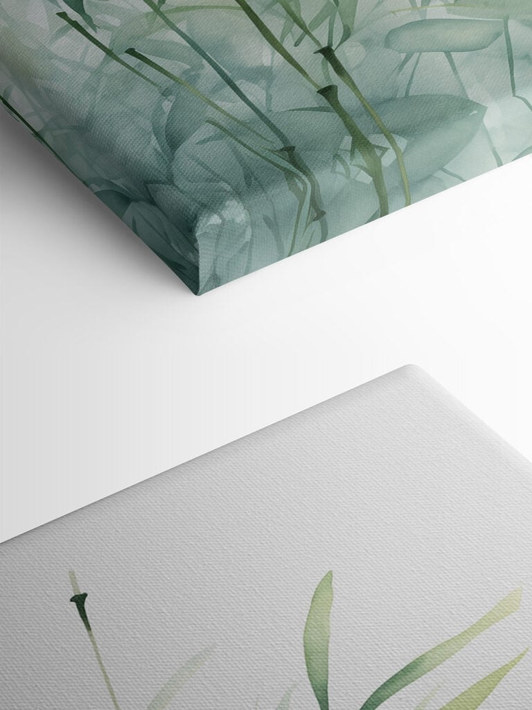 Watercolor painting of a plant