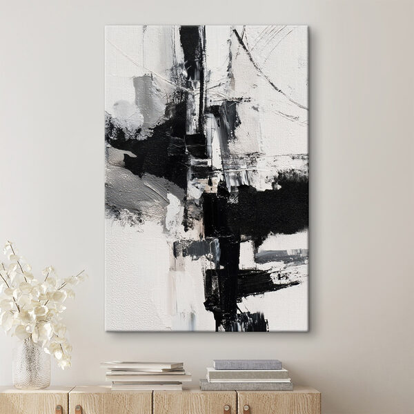 Black and white painting