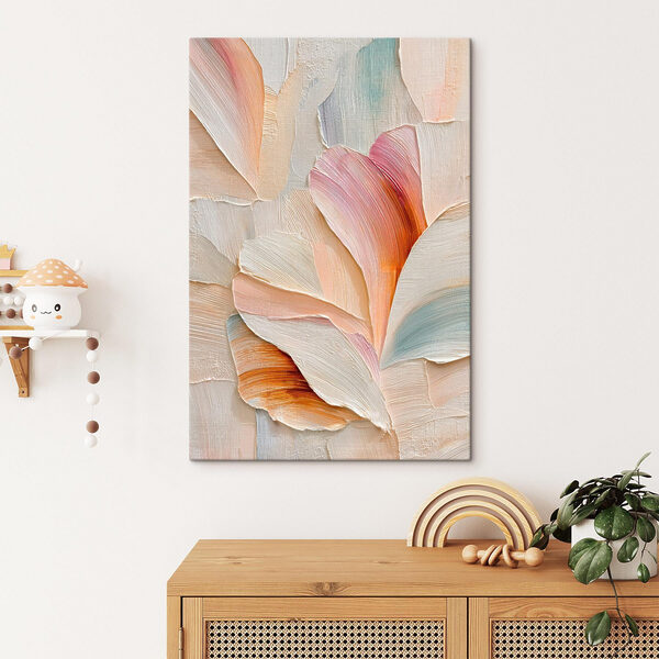 - Soft hues of abstract petals