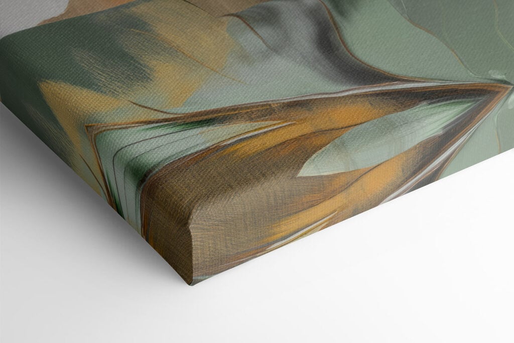 Vibrant tropical leaves in bold hues