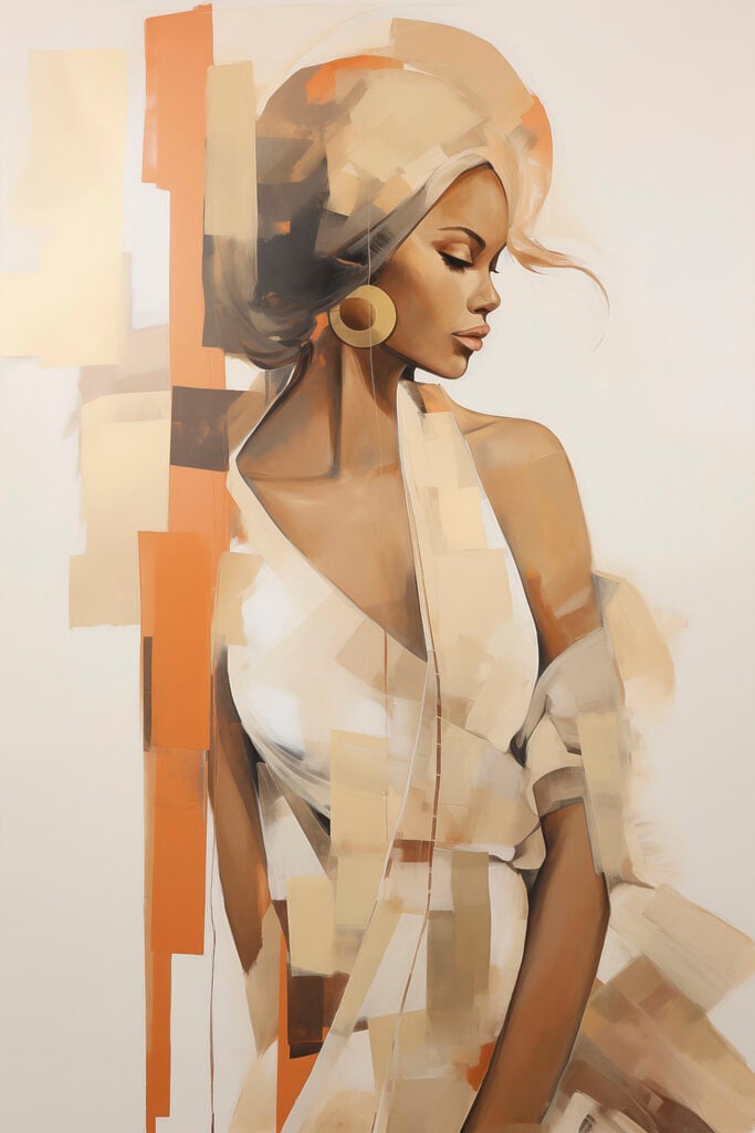 Painting of a woman