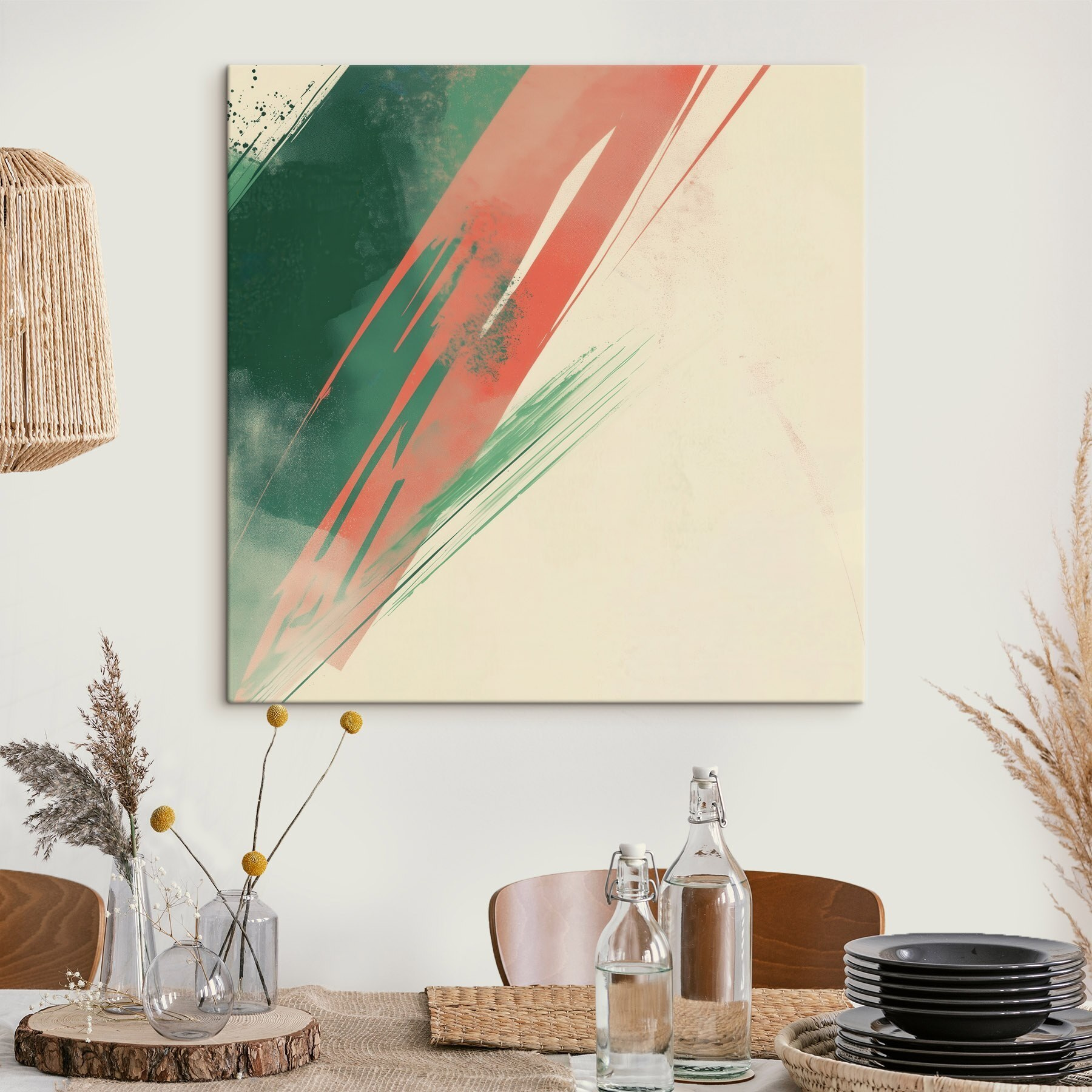 Dynamic colors create intriguing movement