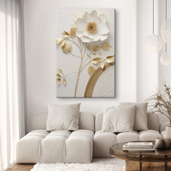 Beautiful floral design on display