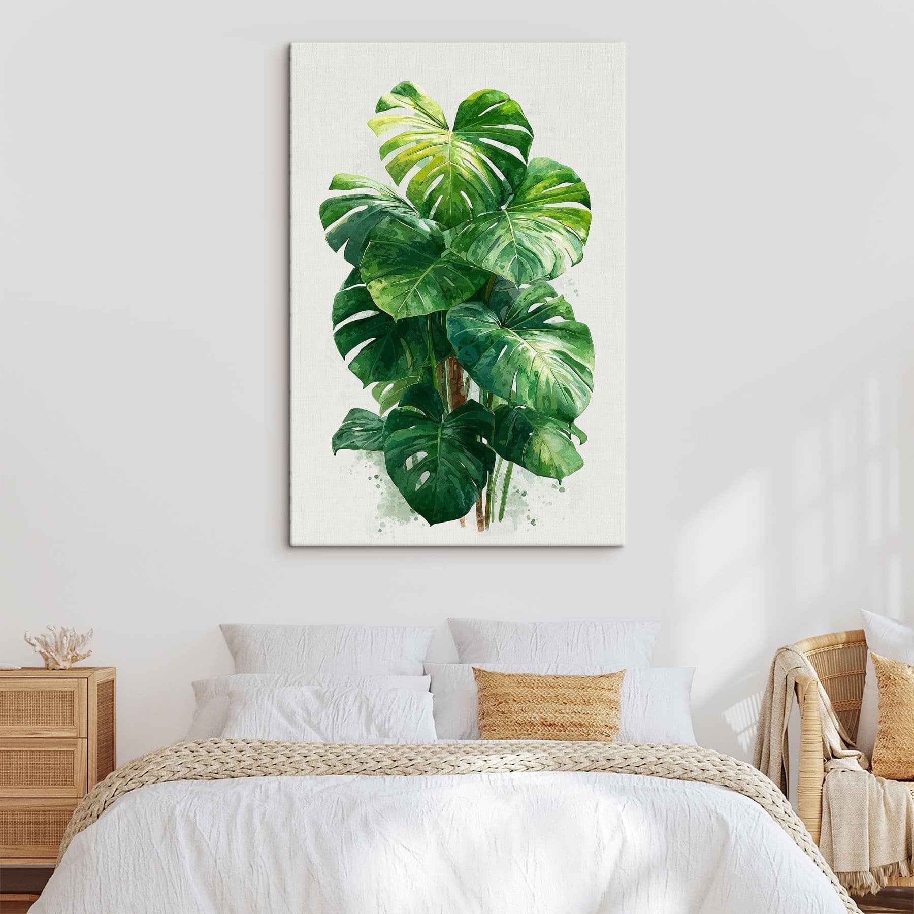 Large green plant with large leaves