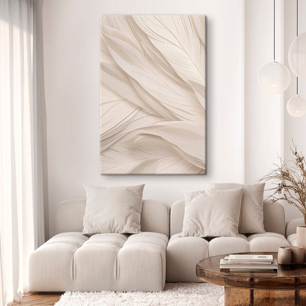 Flowing layers of soft elegance