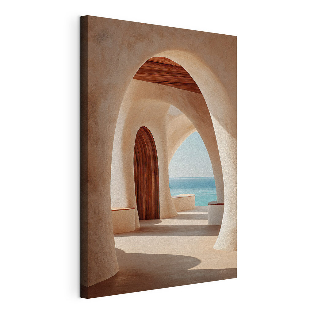 Building with a view of the ocean