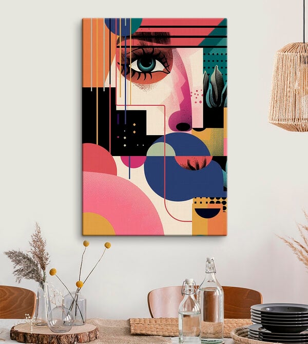 Colorful art piece of artwork